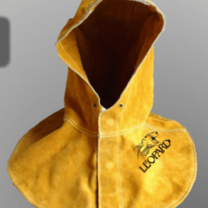 Capuche soudeur Leopard cuir